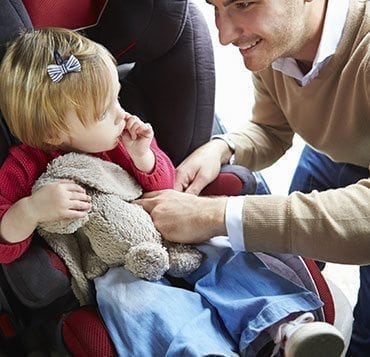 Un trajet en voiture en pleine phase de propreté
