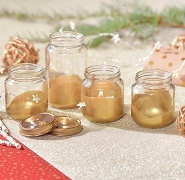 Les p’tits pots photophores de Noël