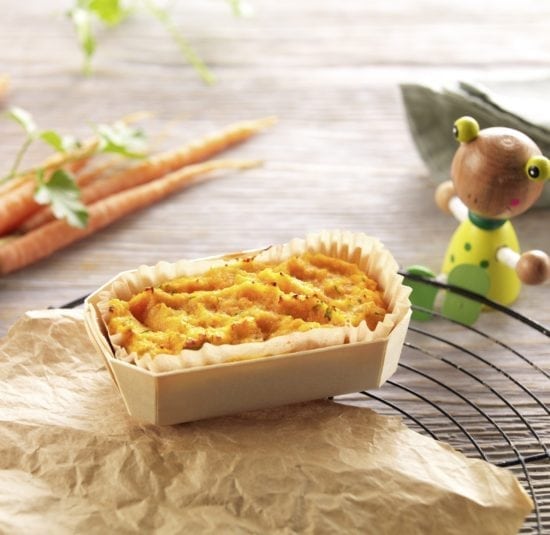 Cake au poulet et aux carottes