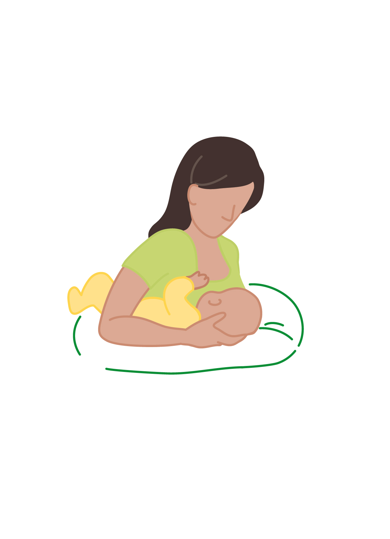 Position Allaitement BallonRugby