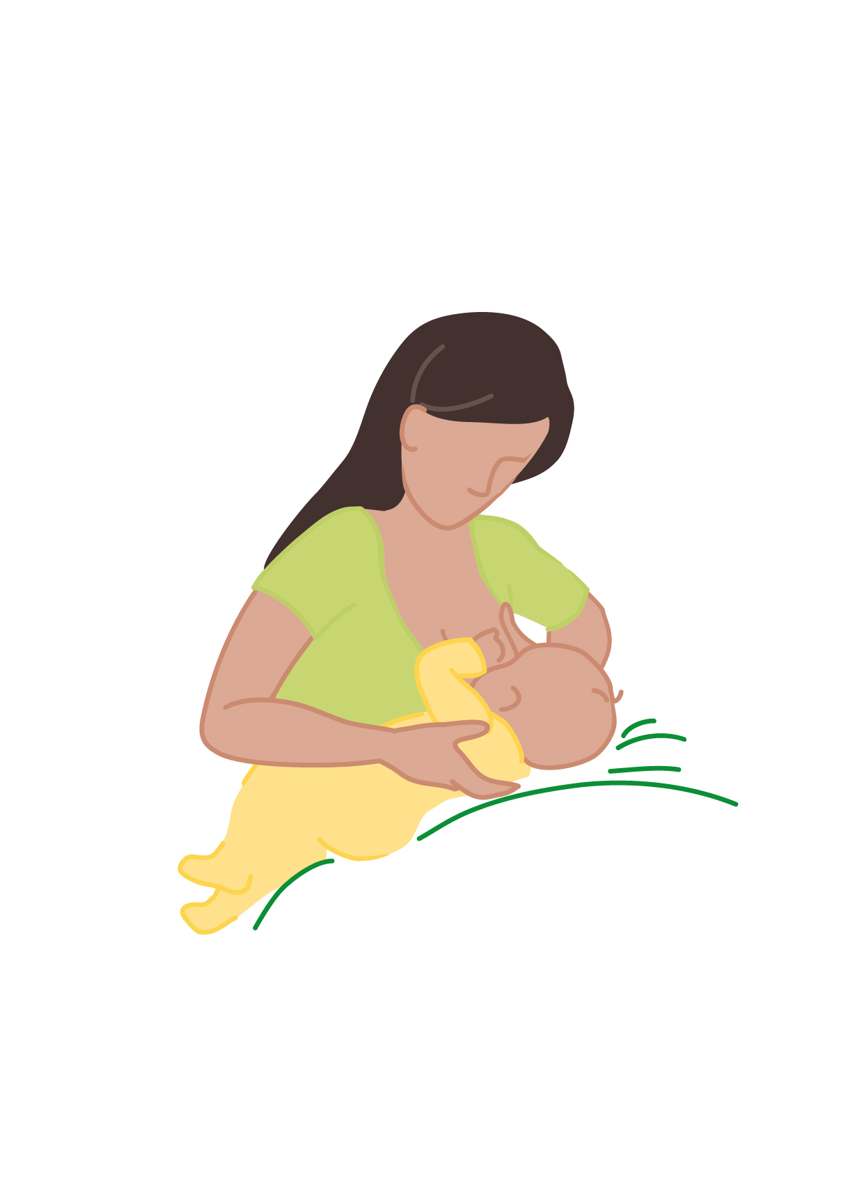 Position Allaitement Madone Berceuse Inversee