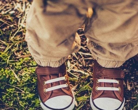 Ses premières chaussures