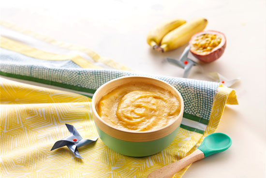 boite activites petits curieux 4 PUREE DE FRUITS BANANE FRUITS DE LA PASSION