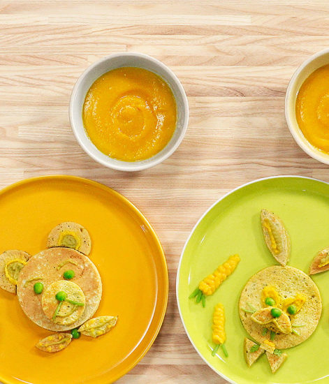 Pancakes aux légumes