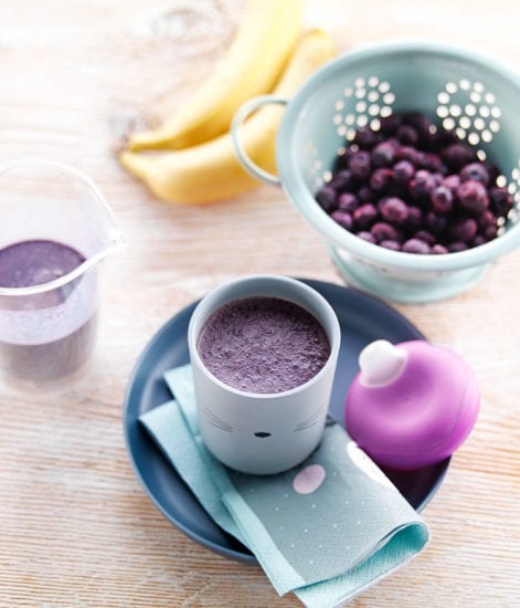 Milk-shake à la myrtille