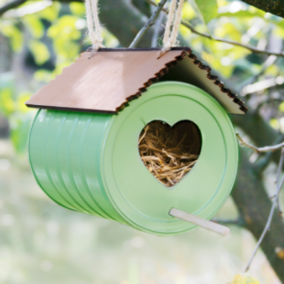 DIY le nichoir a oiseaux resultat