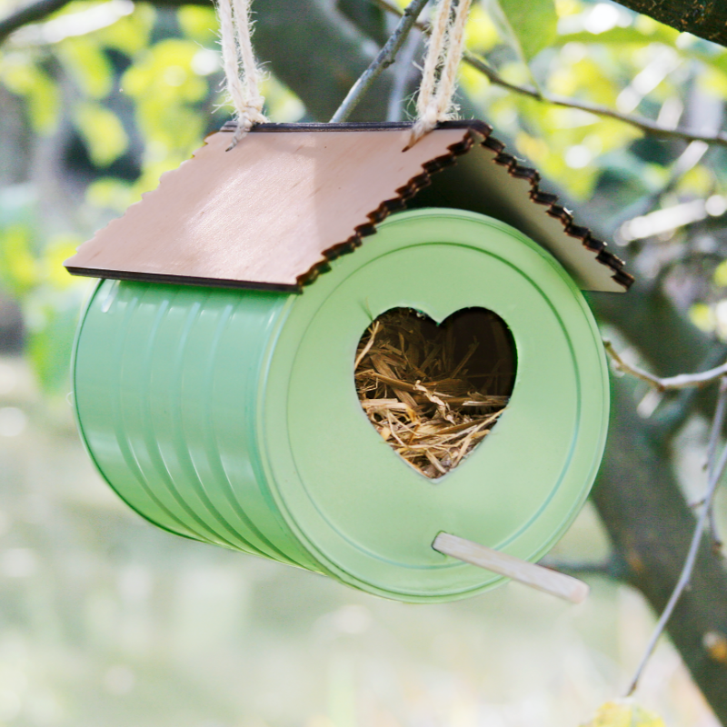 DIY le nichoir a oiseaux resultat