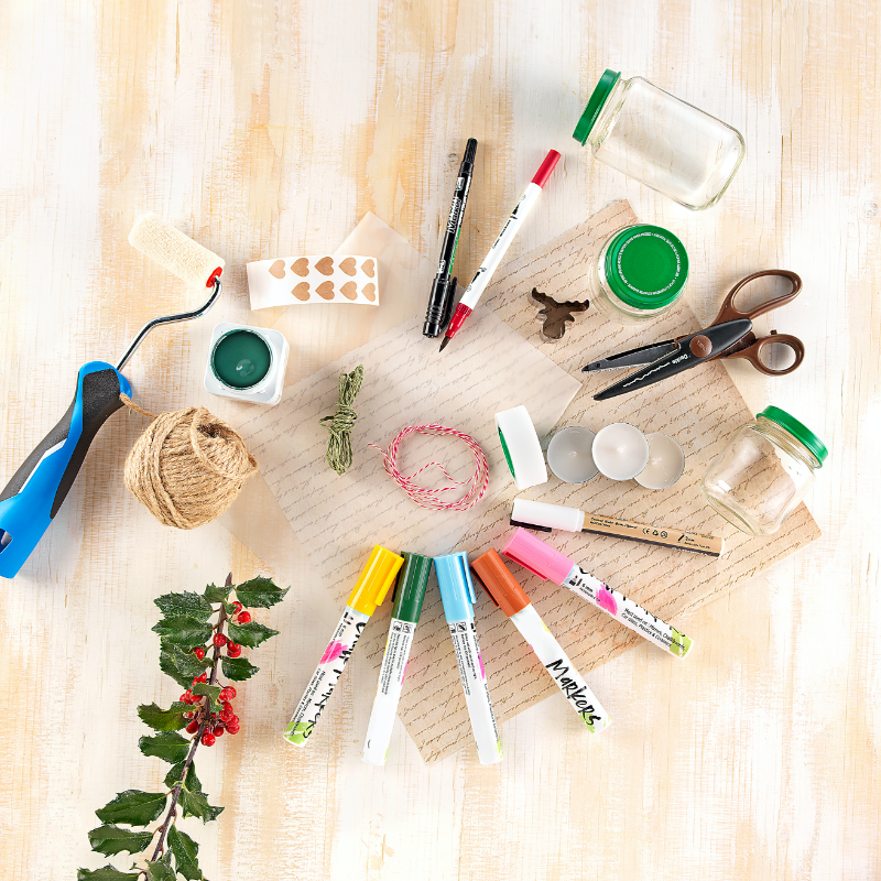 DIY les photophores materiaux