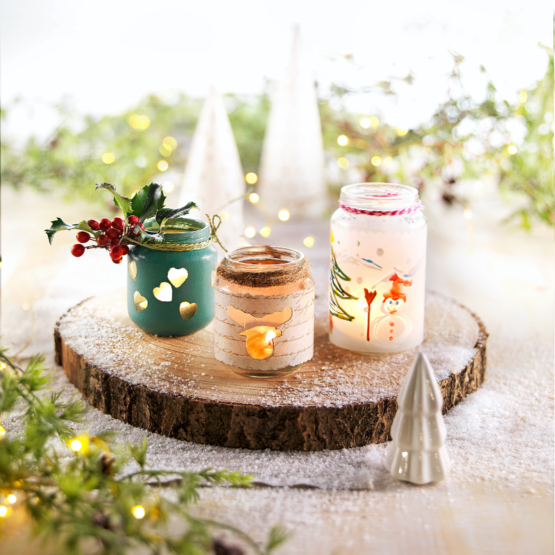 DIY les photophores resultat