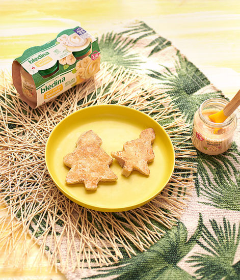 Pâte à crêpe sans œufs, à la banane