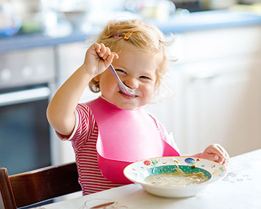 Dîner bébé 18 mois