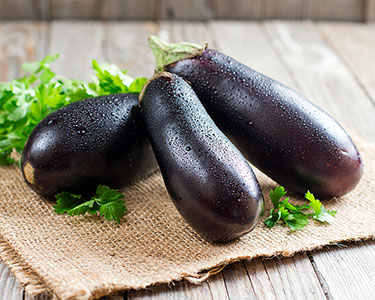 L'aubergine dans l'alimentation de bébé