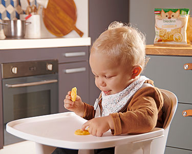 Est-il possible de donner des gâteaux apéro à bébé ?